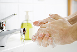 Σε περίπτωση γαστρεντερίτιδας, πλένετε καλά τα χέρια